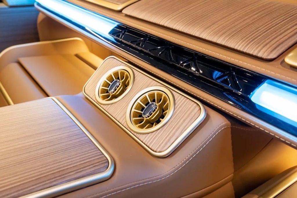 nâng cấp nội thấp limousin cho V class 