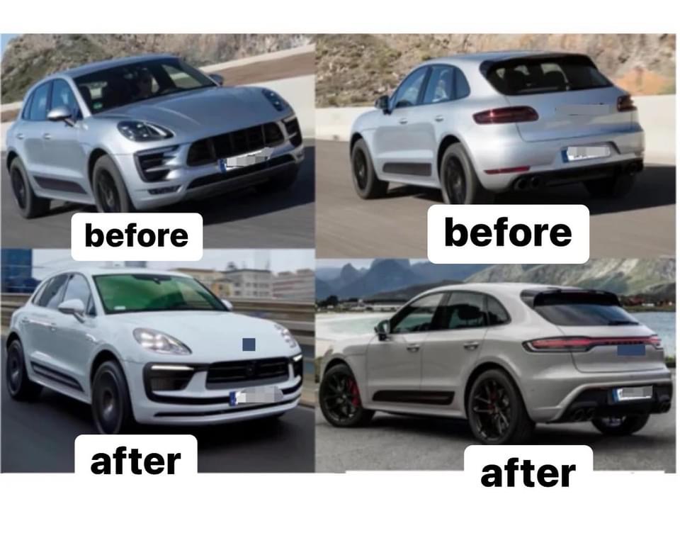 Bodykit nâng đời Porsche Macan Oem 