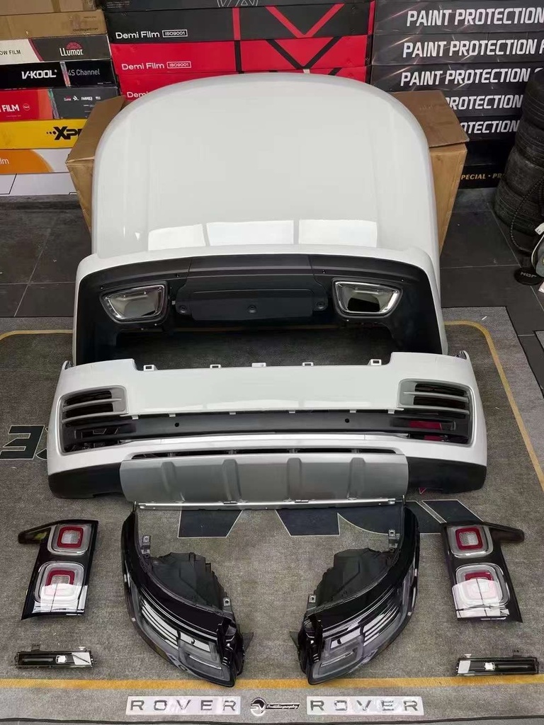 Bodykit nâng đời gbt range rover L405 2020 sva cho 2013-2017