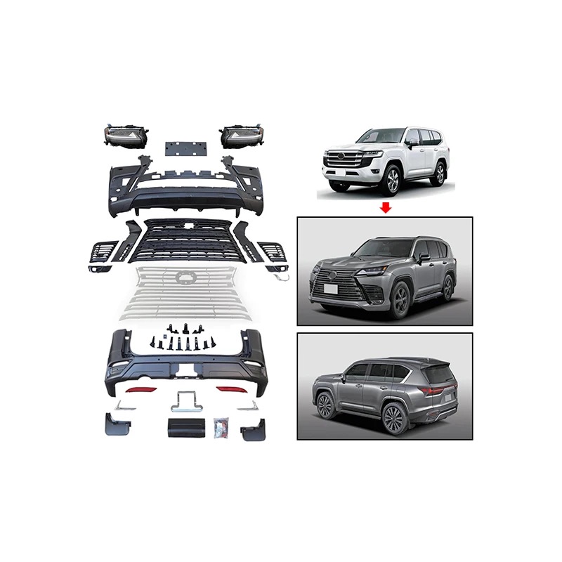 Bodykit nâng cấp LC300 lên LX600 style