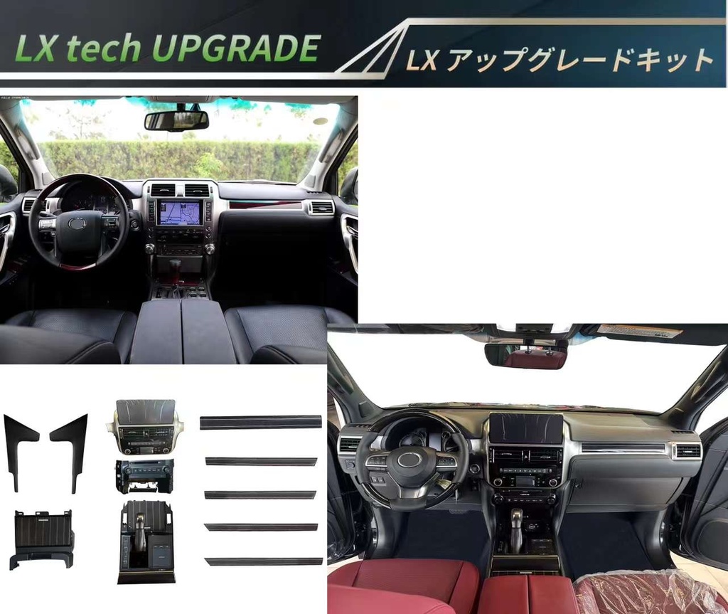 Upgrade nội thất gx460 2008-2022 to 2023