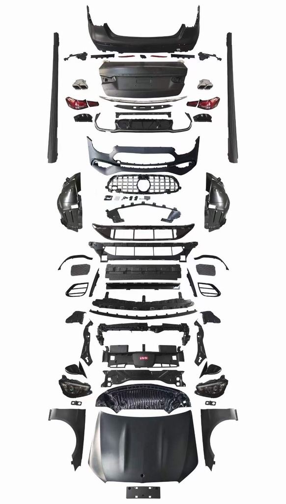 Bodykit nâng đời W213 FL E63 AMG 2022 GBT ( dành cho W211/W212)