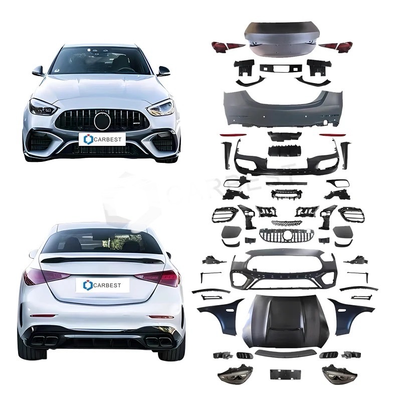 Bodykit nâng đời c class w205/ w204 lên W206 