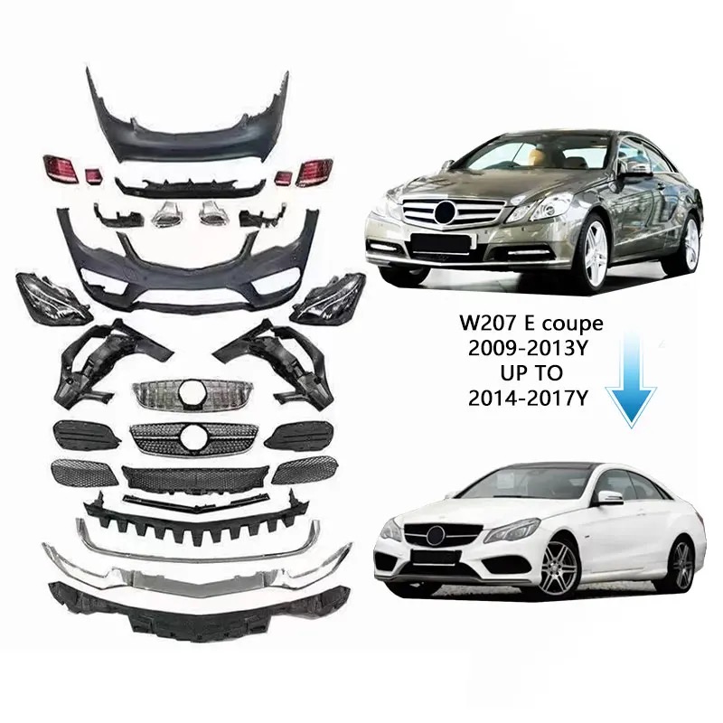 Bodykit nâng đời c class coupe w207 