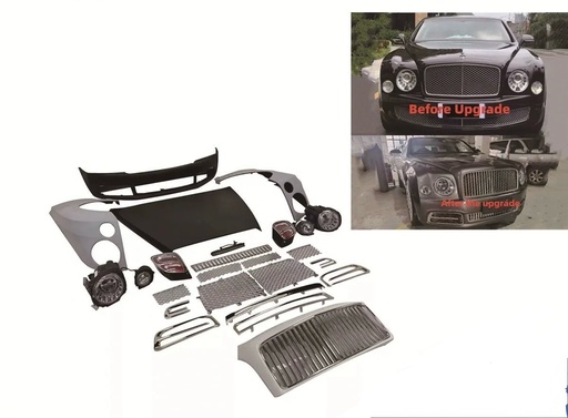 Bodykit nâng đời Bentley Mulsame đời cũ lên mới oem