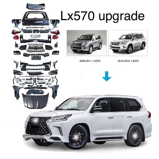 Bodykit nâng đời LX570 2021 cho 2008-2015 oem 