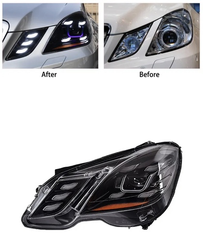 Đèn pha độ Mercedes e class w212 2009-2015 