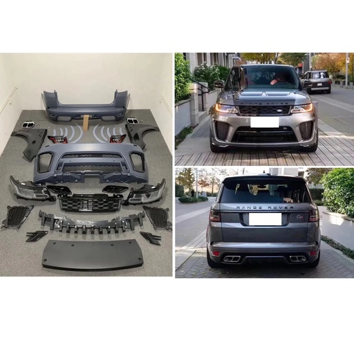Bodykit nâng đời range rover sport L494 2013-2017 lên 2018-2022 
