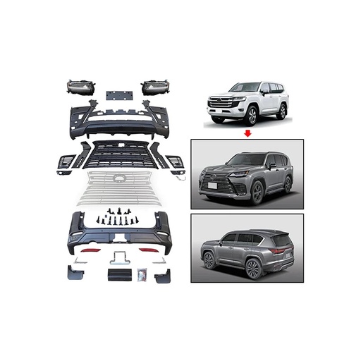 Bodykit nâng cấp LC300 lên LX600 style