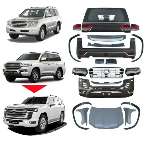 Bodykit gbt nâng đời LC200 to LC300