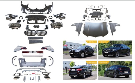 bodykit nâng đời bmw x6
