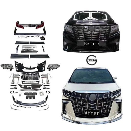 Bodykit nâng đời Alphard