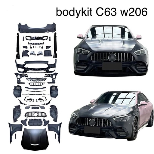 Bodykit C63 amg cho W206 c class 